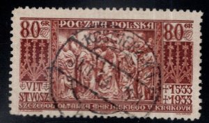 Poland Scott 275 Used