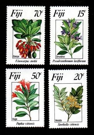 Fiji # 505-508 Mint NH Trees!