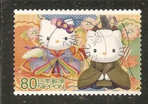 Japan    Scott  3049a  Hello Kitty Used
