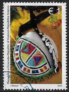 Kosovo #285 Used Stamp - Decorated Bag