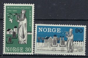 Norway 477-78 MNH 1965 set (ak1297)