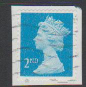 GB QE II Machin SG U2963 - 2nd brt blue -  M11L - Source  T 