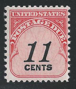US #J102 11c Postage due MNH