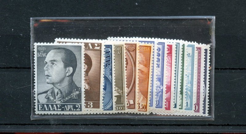 GREECE SCOTT #587/600 COMPLETE MINT NEVER HINGED