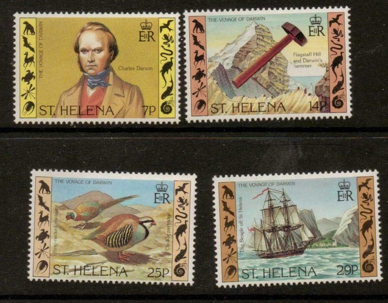 ST.HELENA SG393/6 1982 DARWIN MNH