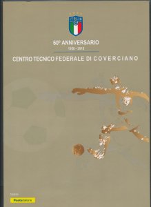 2018 Italy - Republic, Folder - Centro di Coverciano Calcio no. 617 - MNH**