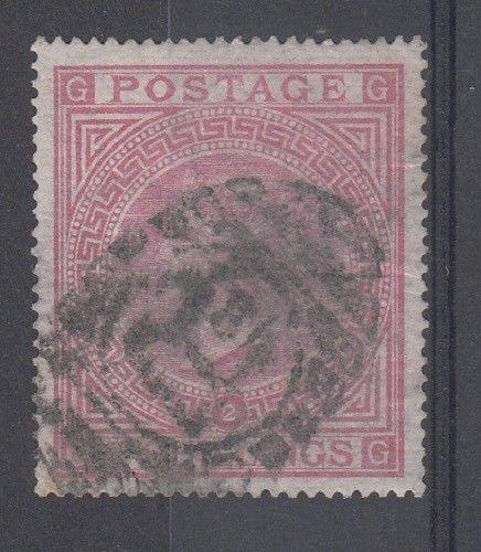 Great Britain Scott 57 Used plate 2 (Catalog Value $1100.00)