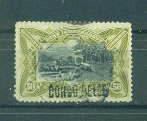 Belgian Congo sc# 36a used cat value $5.50