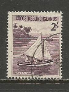Cocos Isl.     #5  Used  (1963)  c.v. $4.00