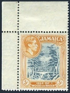 Jamaica 127 perf 13 1/4 x 13, MNH. Michel 133C. Woodland Scene, 1950.