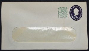 1958 US Sc. #U540 die 5, surcharged window envelope, mint, good shape