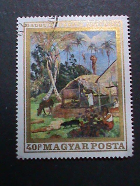 ​HUNGARY- FAMOUS  PERSONS ARTS PAINTING USED STAMPS VF WE SHIP TO WORLD WIDE