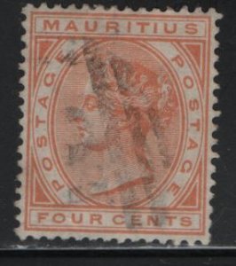 MAURITIUS, 60, USED, 1879-80, Queen Victoria