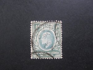 Kenya Uganda Tanganyika 1904 Sc 17 FU