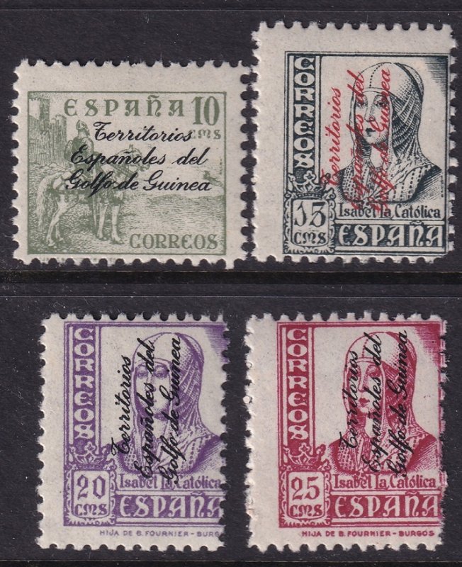 Spanish Guinea 1939 Sc 278-81 set MNH**