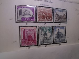 Spain  # 1891-96  MNH