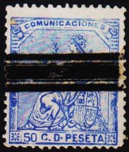 Spain.1873 50c S.G.213 Fine Used