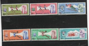 TOGO #624-627  1967  OLYMPIC GAMES 1968       MINT VF NH O.G CTO  a