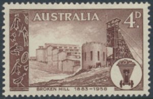 Australia   SC#  311  MH  Broken Hill  see details & scans