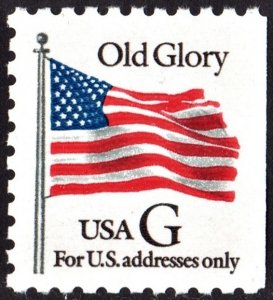 SC#2881 32¢ G Rate Old Glory Booklet Single (1994) MNH