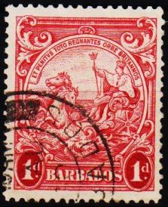 Barbados. 1938 1d S.G.249a Fine Used