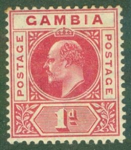 GAMBIA 42 MH (RL) 2827 CV $4.50 BIN $2.25