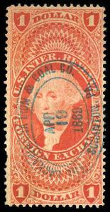 U.S. REV. FIRST ISSUE R68c  Used (ID # 84632)