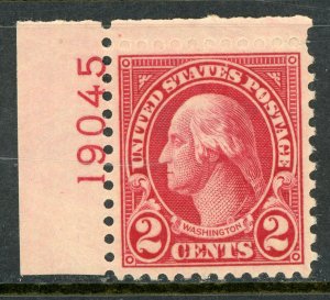 USA 1926 Washington 2¢ Carmine Type I Rotary Perf 11x10½ Scott 634 PNS Mint B557