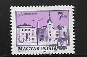 HUNGARY 2200 MNH TOWN HALL