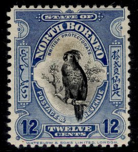 NORTH BORNEO EDVII SG173, 12c deep blue, M MINT. Cat £70.