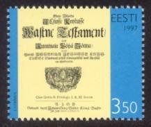 Estonia Sc# 330 MNH Wastne Testament Bible Translation