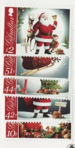 #1359 - 63 set - Gibraltar - 2012 - XMAS Issue - MNH - superfleas  cv $11.50