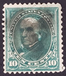 United States, Scott #273, F used, light crease