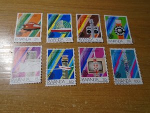 Rwanda  #  1175-82  MNH