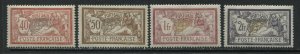 French Offices in Port Said 1902 40 centimes to 2 francs mint o.g. hinged