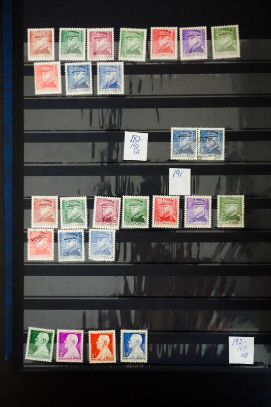 Monaco Strong Classic Stamp Collection