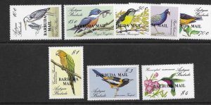 Barbuda 952-59 1988  set 8  VF  NH