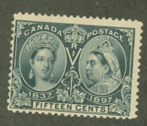 Canada #58 Unused Single (Queen)