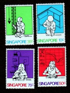 Singapore # 371-374 Mint x!