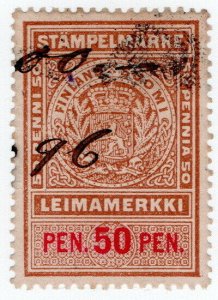 (I.B) Finland Revenue : Duty Stamp 50p