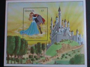 ​GRENADA STAMP- 2011-DISNEY CARTOON STAMP-SLEEPING BEAUTY MNH S/S SHEET VF