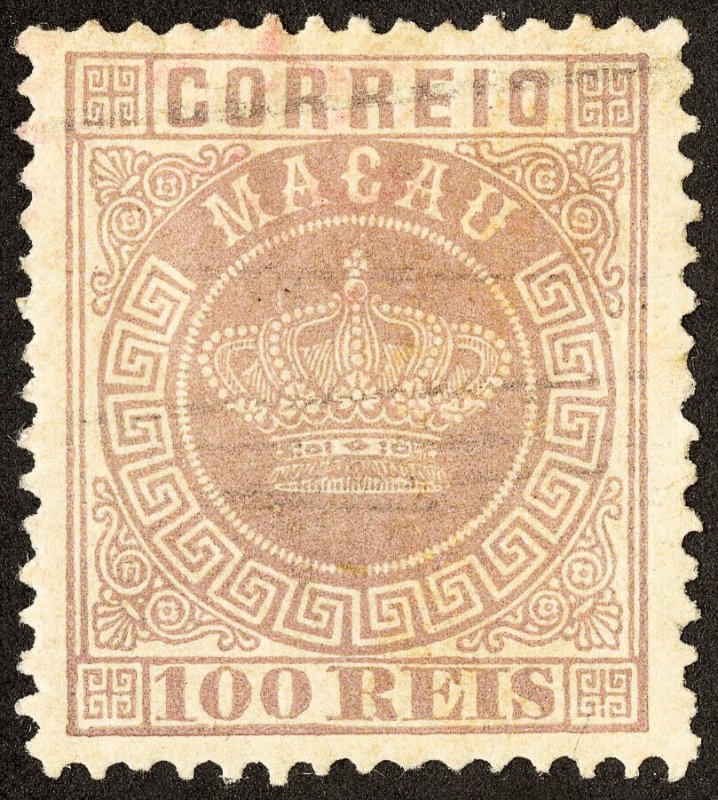 Macao Stamps # 13 MH VF Scott Value $60.00
