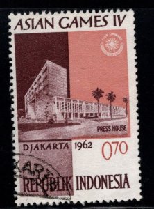 Indonesia Scott 558 Used Asian Games stamp