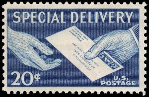 United States - Scott E20 - Mint-Never-Hinged