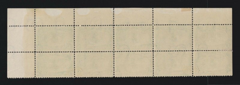 US 285 1c Trans-Mississippi Mint Plate #592 Block of 10 VF OG LH SCV $600