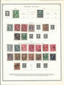 Scott Minuteman Stamp Album For United States Stamps With Stamps