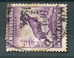 NEWFOUNDLAND; 1932 early Publicity issue fine used 5c. value