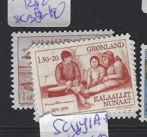 Greenland 1979 SC B8-10 MNH (3gob)