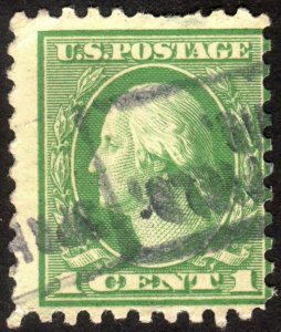 1921, US 1c, Washington, Used, Sc 543