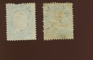86 & 92 Franklin E-Grill & F-Grill Used Stamps (Bx 2916)